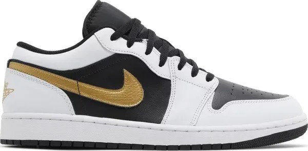 Air Jordan 1 Low 'Gold Swoosh' - HypeFly India View 1