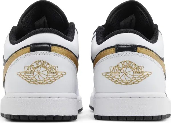 Air Jordan 1 Low 'Gold Swoosh' - HypeFly India View 3