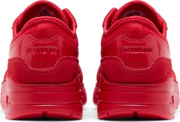Jacquemus x Wmns Air Max 1 '86 'Big Bubble - Mystic Red' - HypeFly India View 3
