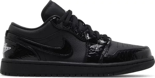 Nike Air Jordan 1 Low SE 'Black Croc' - HypeFly India View 1