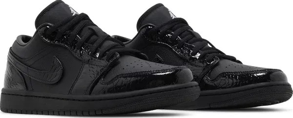Nike Air Jordan 1 Low SE 'Black Croc' - HypeFly India View 3