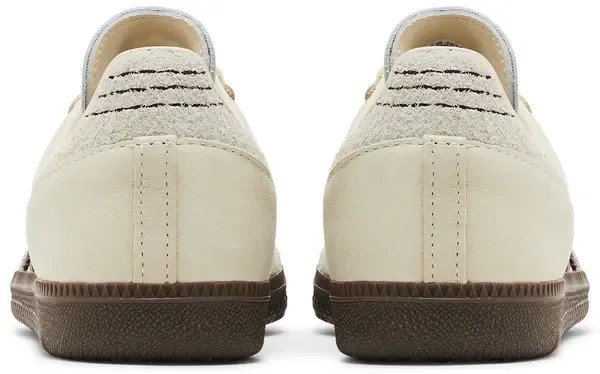 Adidas Samba OG 'Wonder White Maroon' - HypeFly India View 3