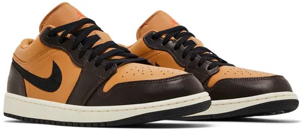 Air Jordan 1 Low SE 'Flax Baroque Brown' - HypeFly India View 2
