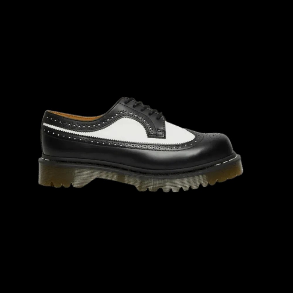 Dr Martens 3989 Bex Smooth Leather Brogue Shoes Black - HypeFly India View 1