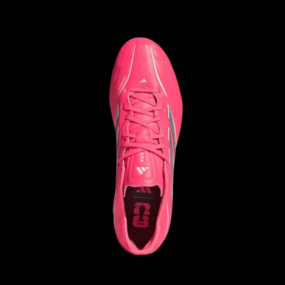 Adidas Copa Pure IV Elite Laceless Firm Ground Soccer Cleats Solar Turbo - HypeFly India View 4