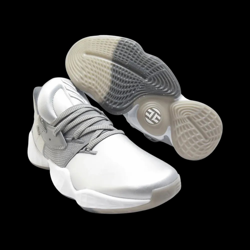 Adidas Harden Vol. 4 'Silver Metallic' - HypeFly India View 2