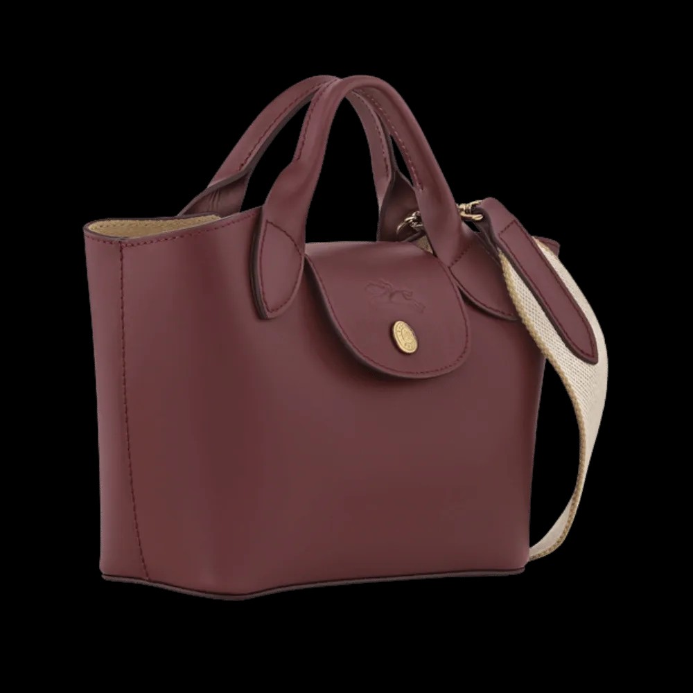 Longchamp Épure XS Tote bag Burgundy - Leather - HypeFly India View 2