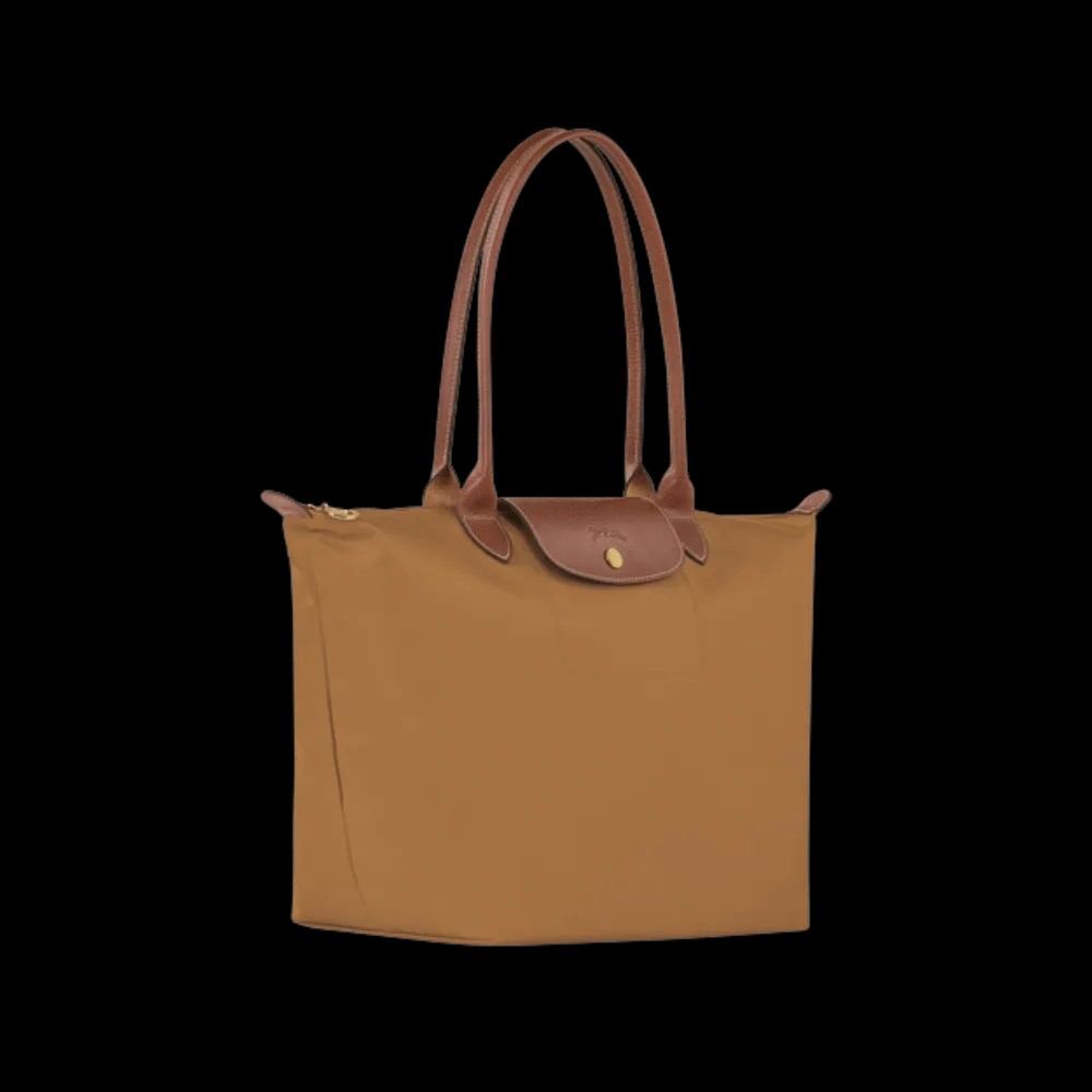 Longchamp Le Pliage Original L Tote bag Fawn - Recycled canvas - HypeFly India View 2