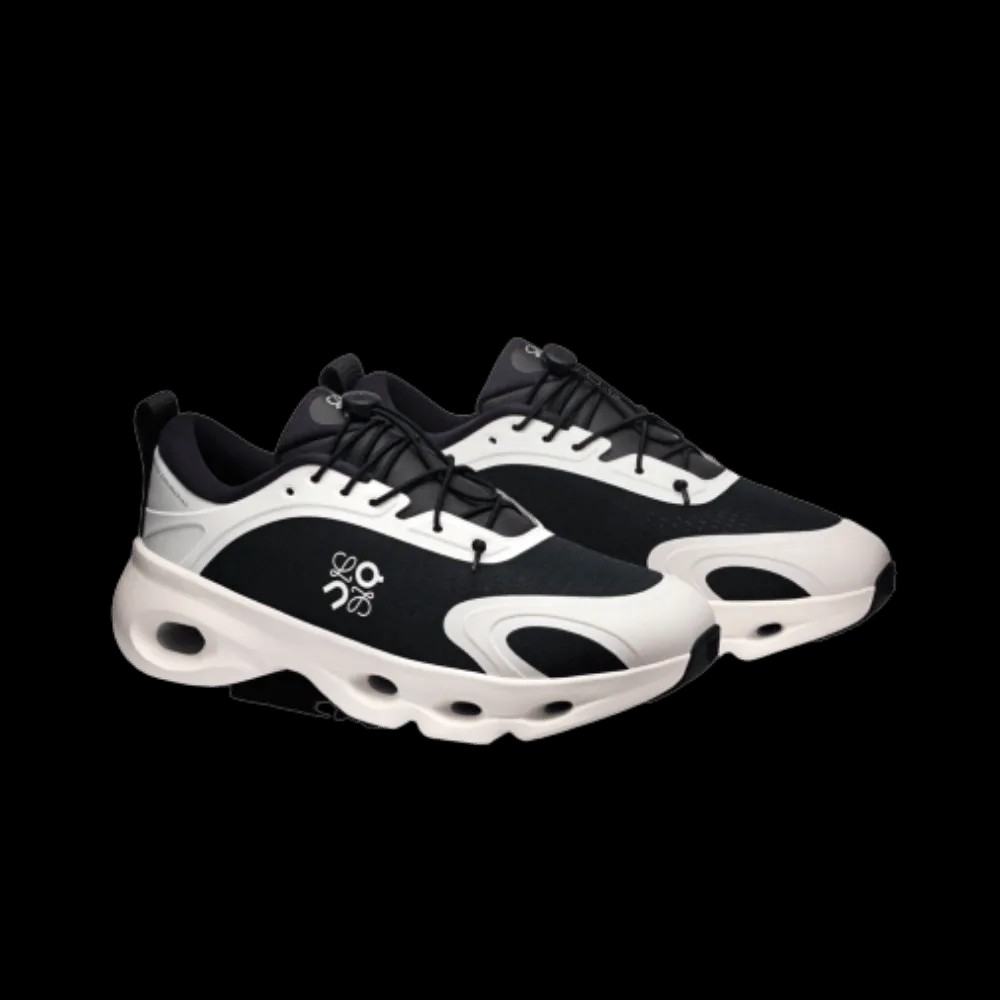 Loewe x On Running Cloudsolo Black Eggshell - HypeFly India View 2