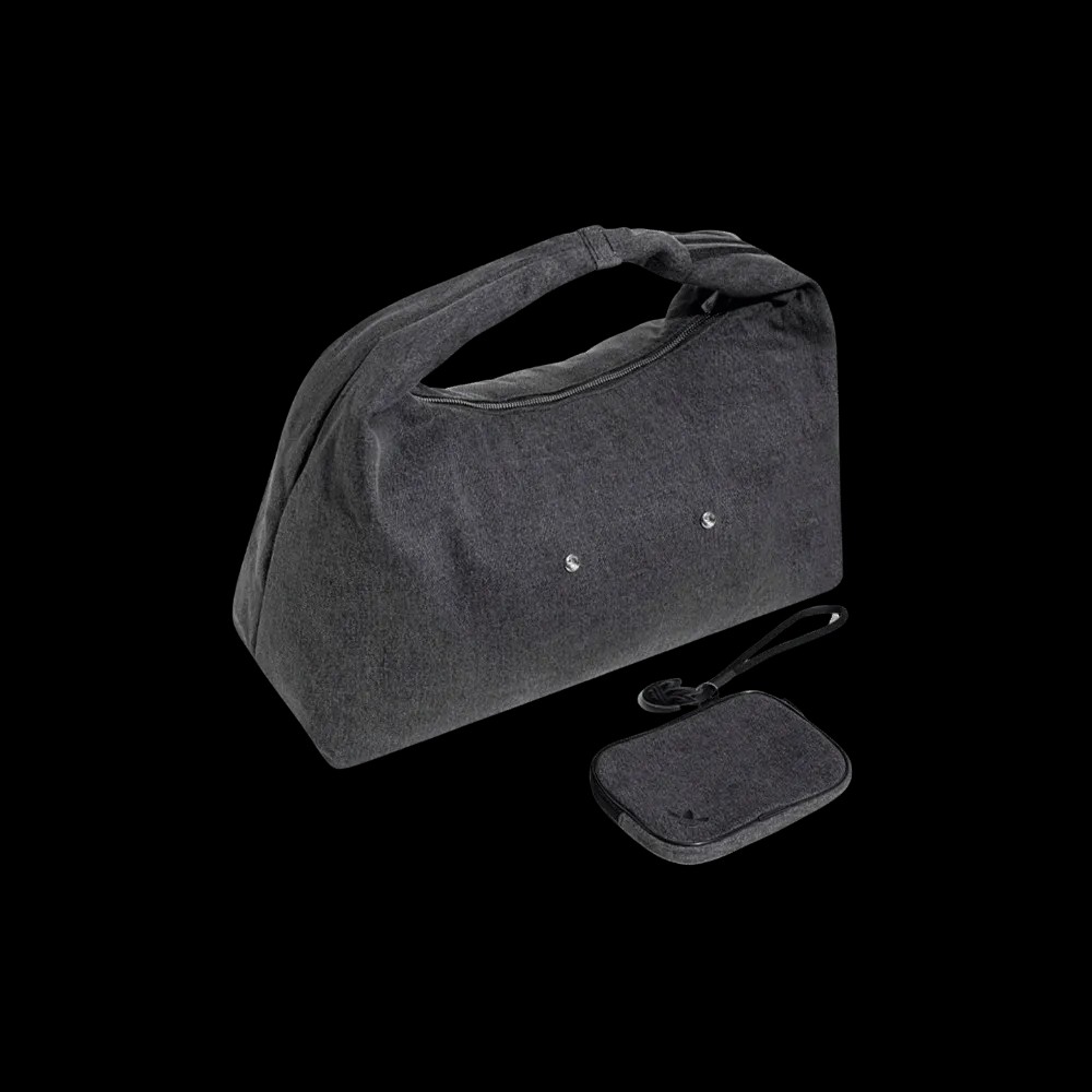 Adidas Always Original Denim Shoulder Bag Black - HypeFly India View 3