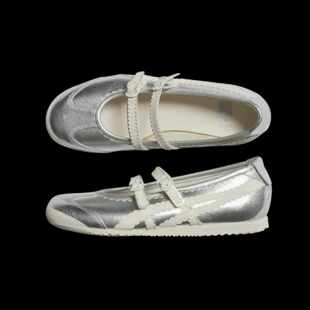 Onitsuka Tiger Mexico 66 TGRS Silver Cream  - HypeFly India View 2