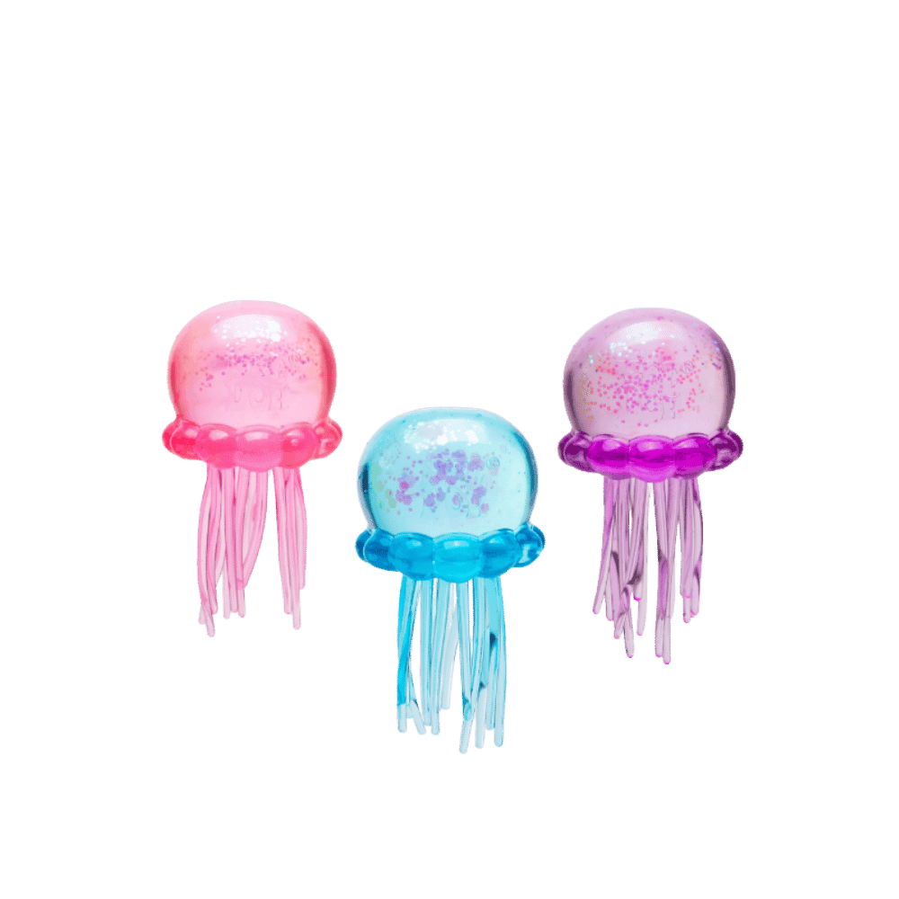 NeeDoh JellySquish Squishy Fidget Toy 3x Lot Purple/Pink/Blue - HypeFly India View 2