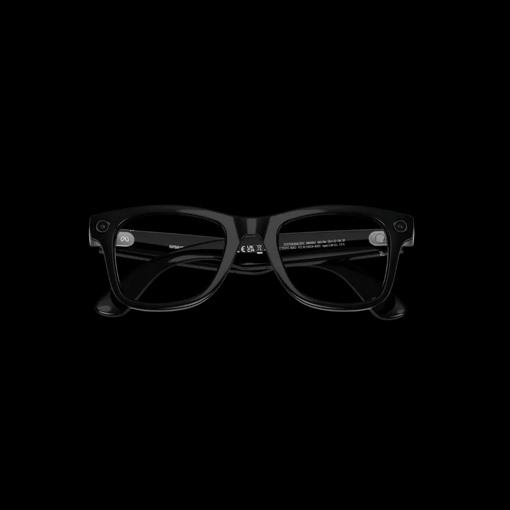 Ray-Ban Meta Wayfarer Shiny Black - Gen 2 - HypeFly India View 6