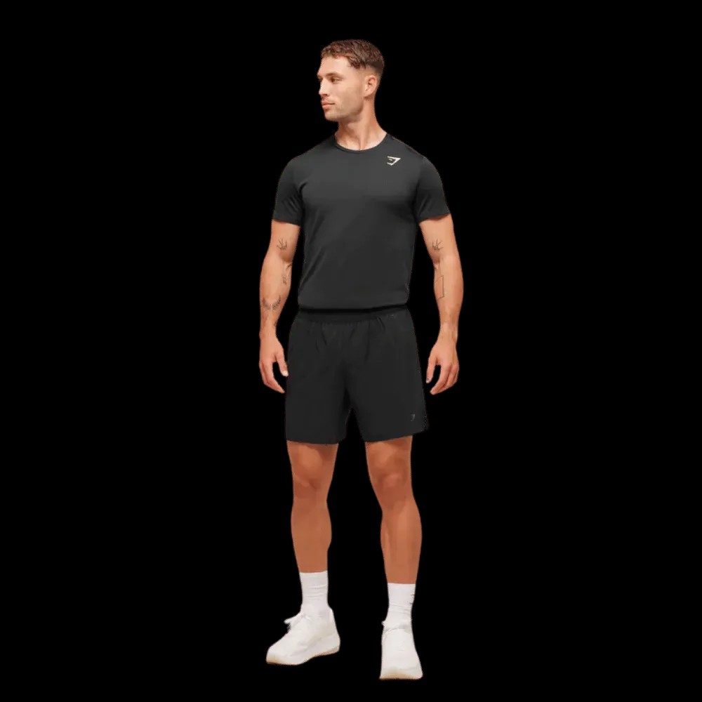 Gymshark Sport Zero 5" Short Black - HypeFly India View 5