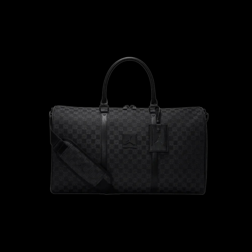 Jordan Monogram 40L Duffle Bag - Black - HypeFly India View 1