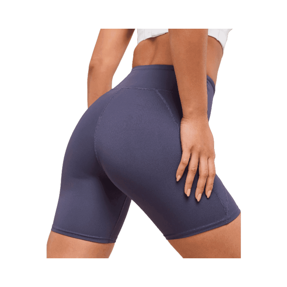 Gymshark Running Pocket 6" Shorts Weighted Purple - HypeFly India View 3