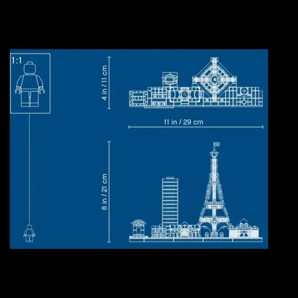 Lego Architecture Paris - HypeFly India View 2