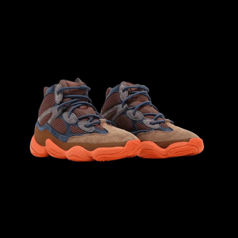 Yeezy 500 High 'Tactical Orange' - HypeFly India View 4