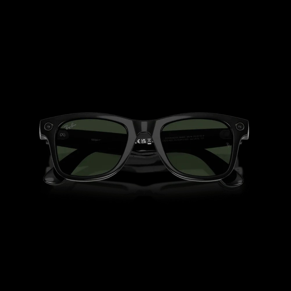 Ray-Ban Meta Wayfarer Shiny Black - Gen 2 - HypeFly India View 7