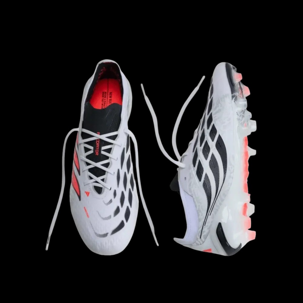 Adidas Predator Elite Firm Ground Soccer Cleats Cloud White - HypeFly India View 3