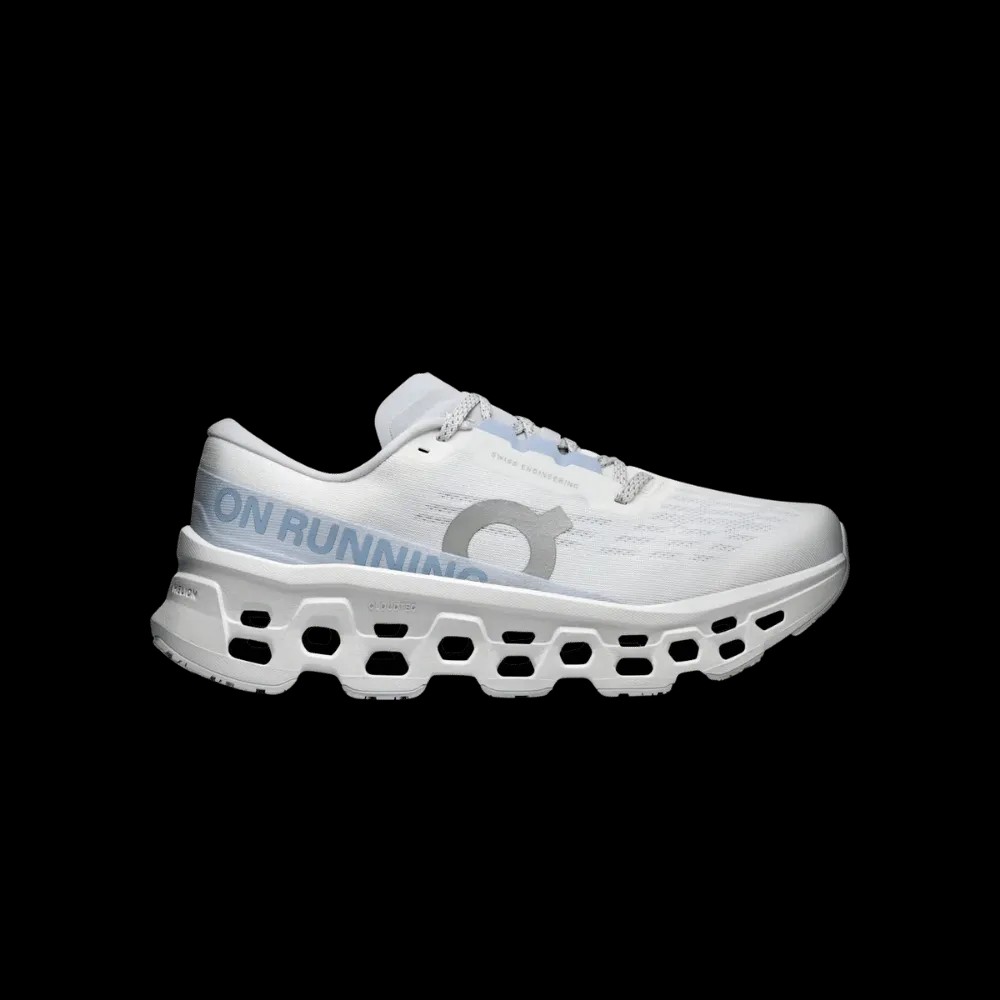 On Running Cloudmonster 3 White Frost - HypeFly India View 1