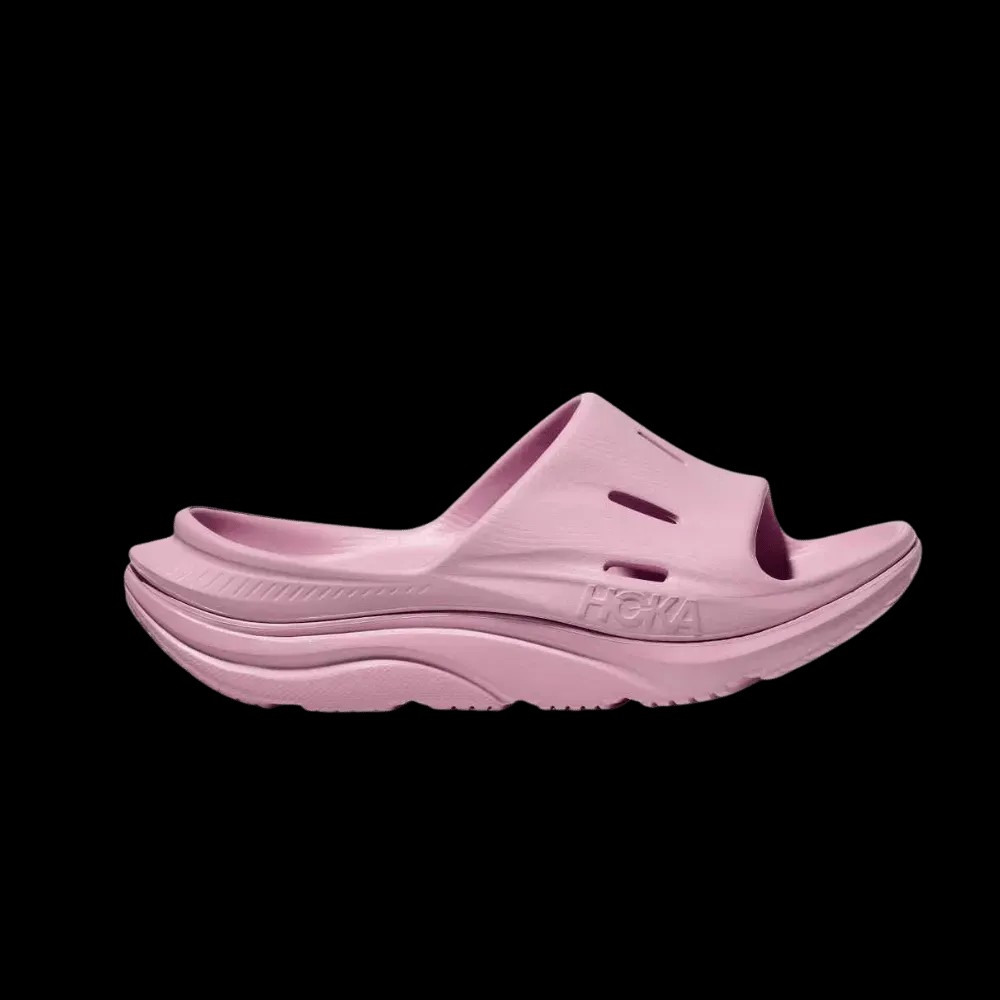 Hoka ORA Recovery Slide 3 "Pink twilight" - HypeFly India View 1