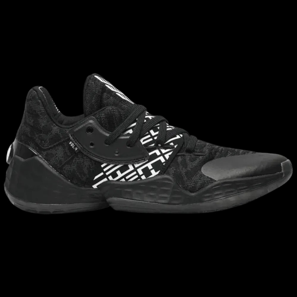 Adidas  Harden Vol. 4 'Core Black' - HypeFly India View 1