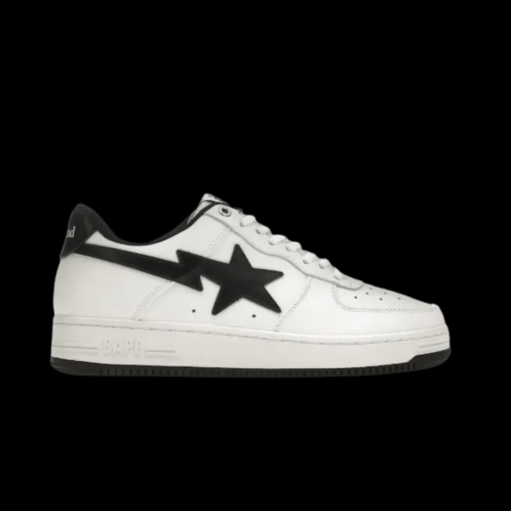 A Bathing Ape Bape Sta JJJJound White Navy - HypeFly India View 1