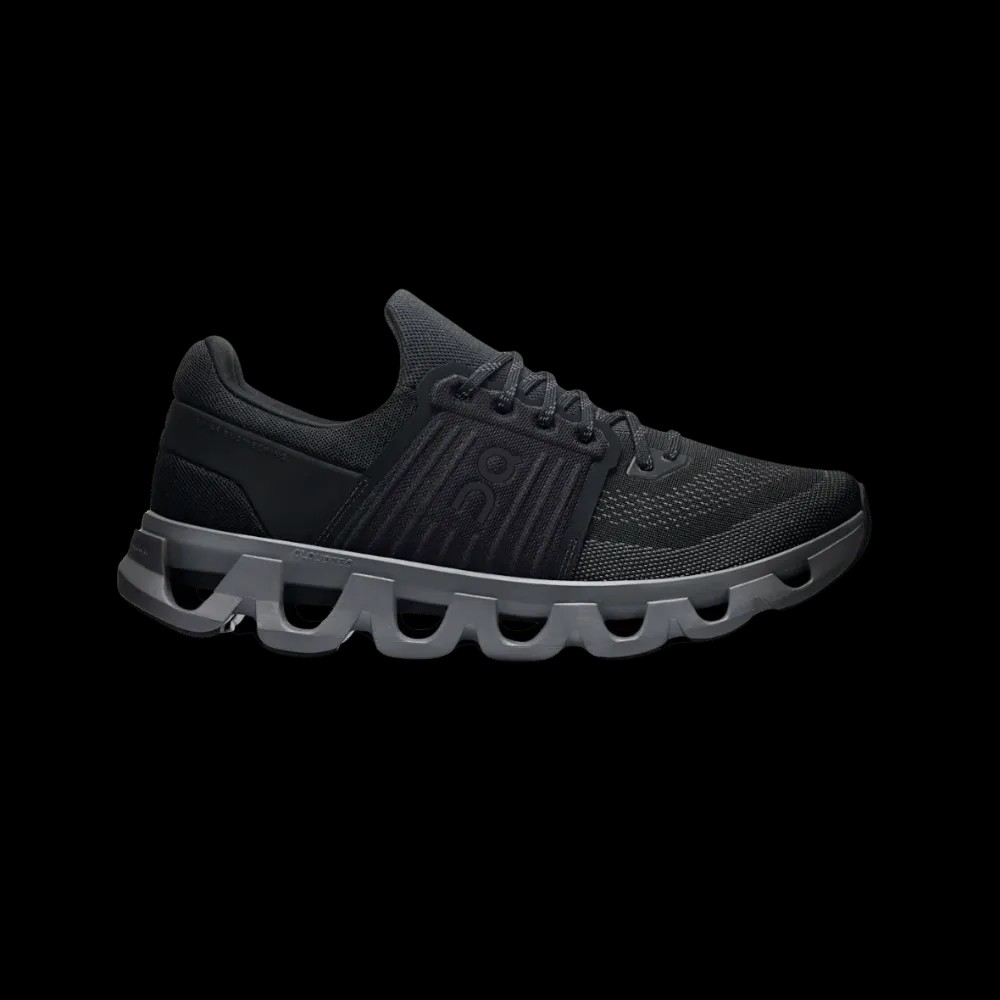 On running Cloudswift 4 AD Black | Rock - HypeFly India View 1
