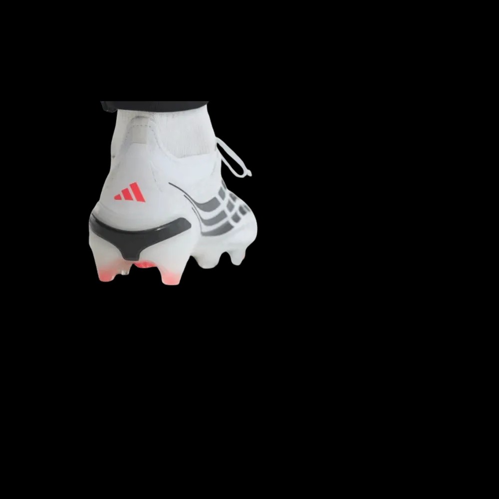 Adidas Predator Elite Firm Ground Soccer Cleats Cloud White - HypeFly India View 4