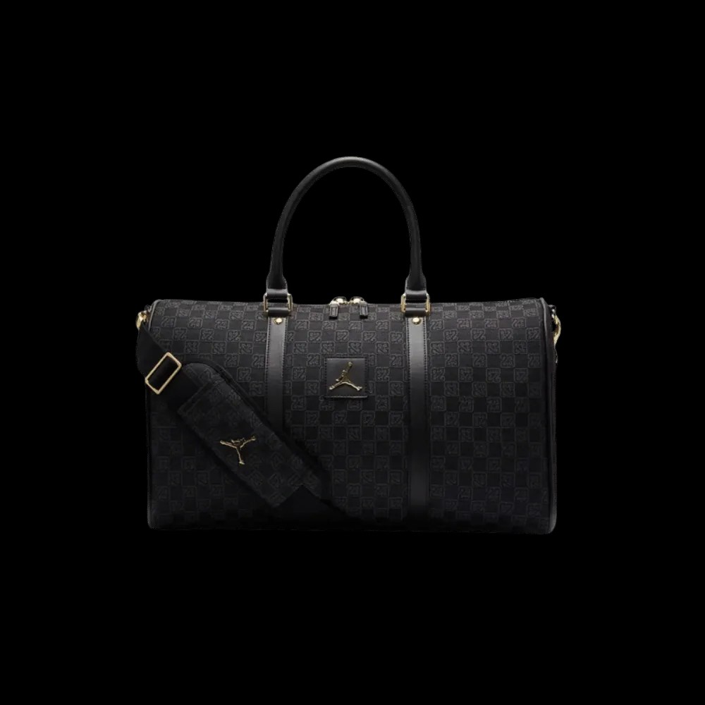 Jordan Monogram 25L Duffle Bag - Black - HypeFly India View 1