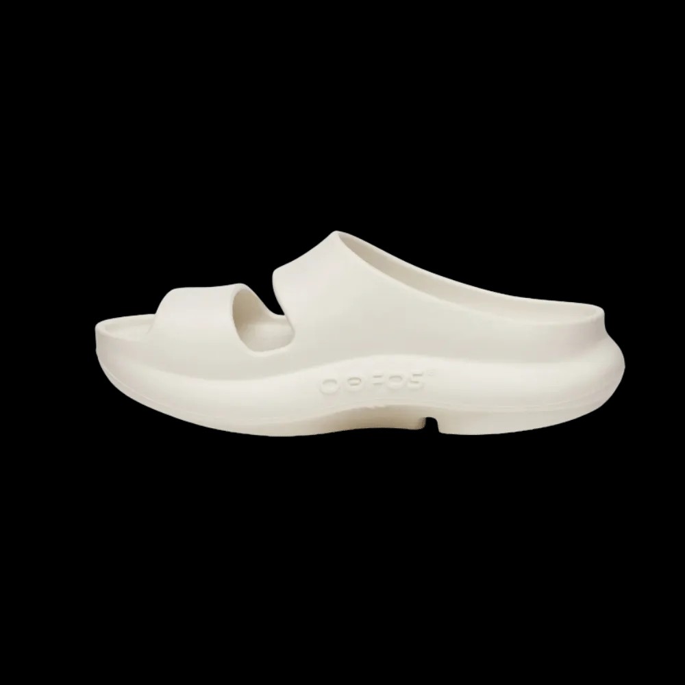 Oofos OOyea Slide Sandal - Chalk - HypeFly India View 4