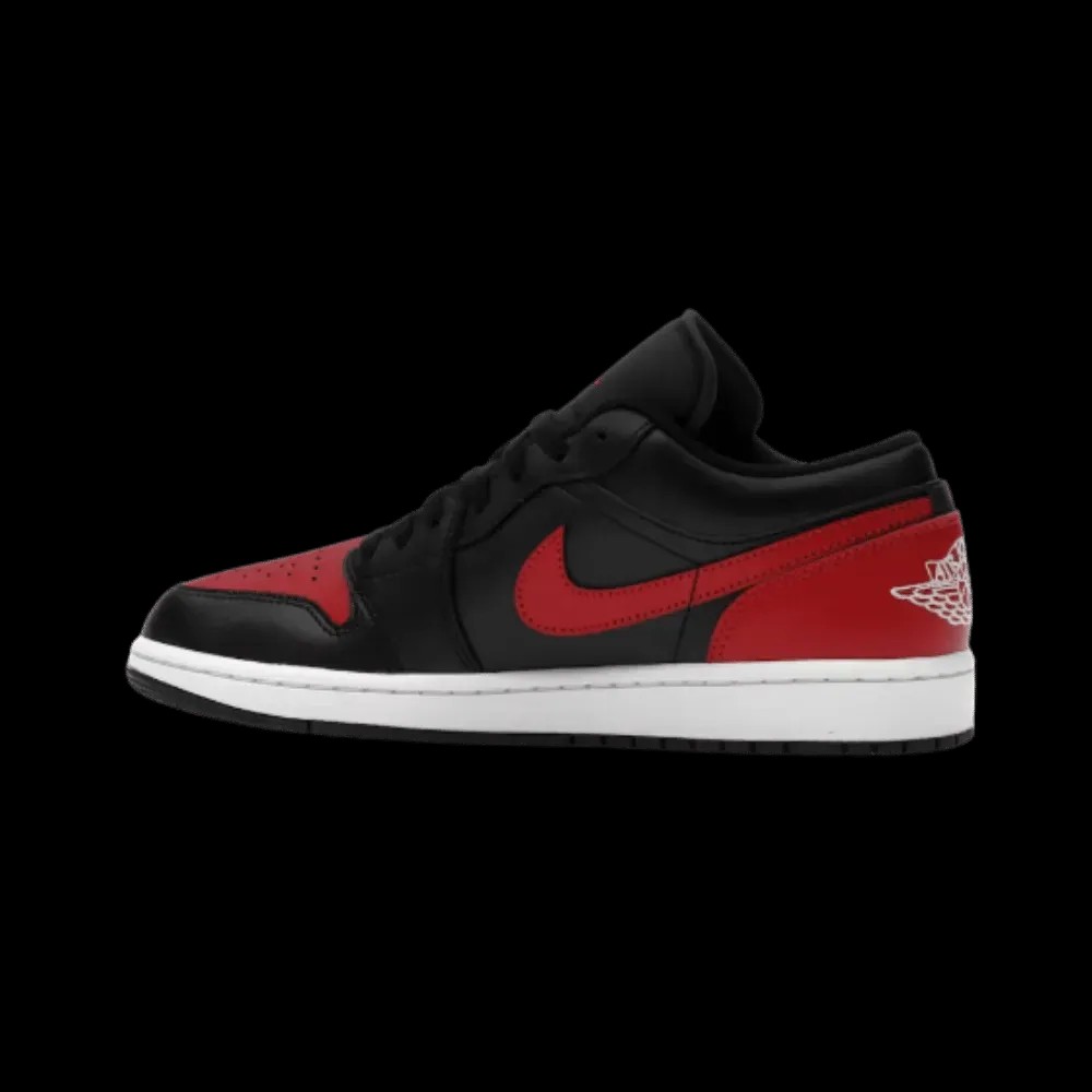 Air Jordan 1 Low 'Bred' - HypeFly India View 3