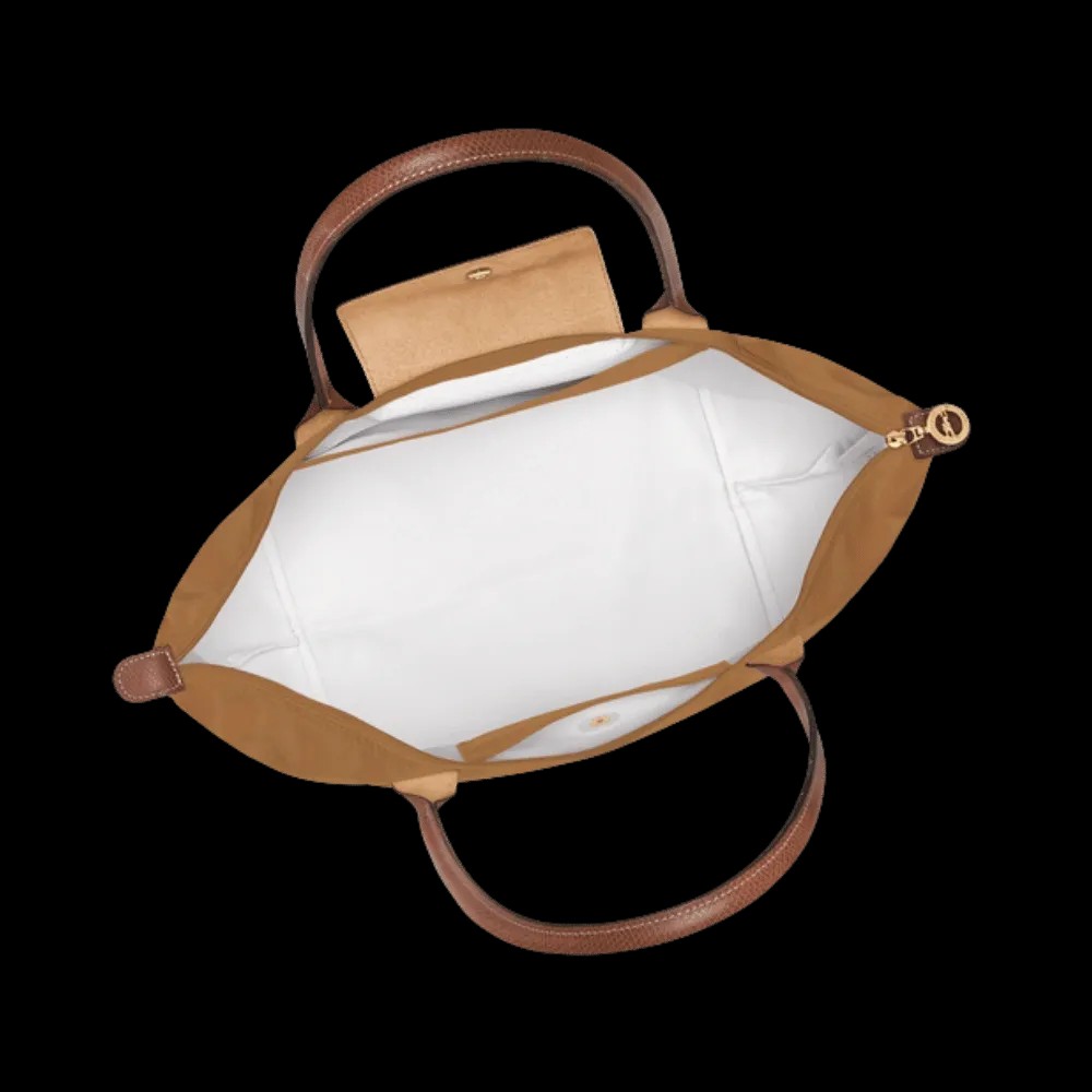 Longchamp Le Pliage Original M Tote bag Fawn - Recycled canvas - HypeFly India View 3