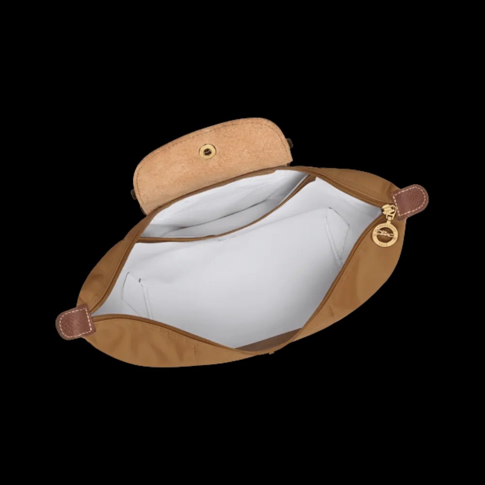 Longchamp Le Pliage Original M Backpack Fawn - Recycled canvas - HypeFly India View 3