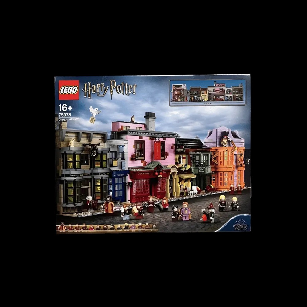 LEGO Harry Potter Diagon Alley Set 75978 - HypeFly India View 1