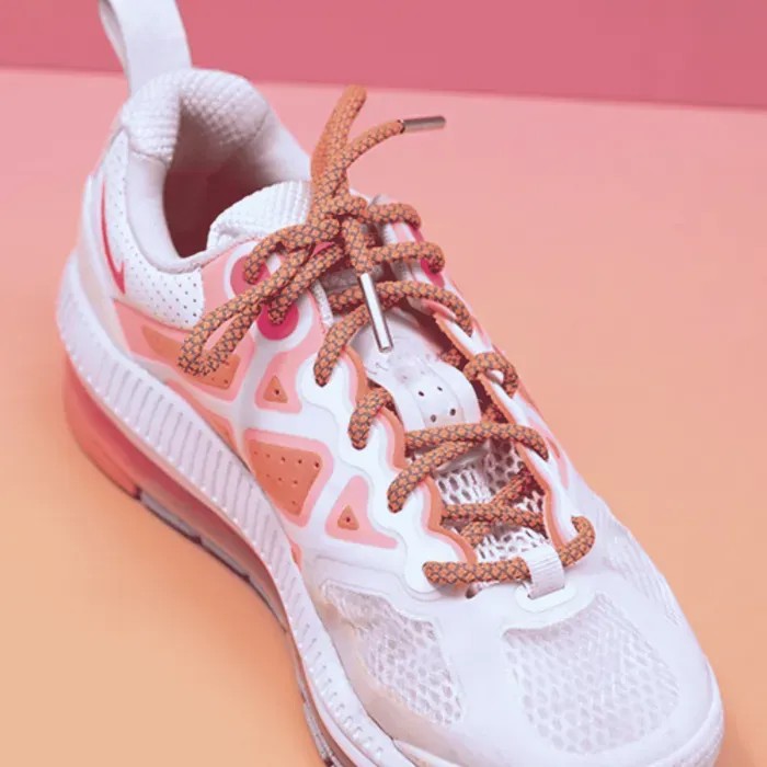 Tangerine Reflective Laces - HypeFly India View 4