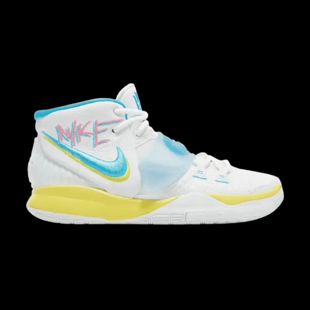 Nike Kyrie 6 GS 'Neon Graffiti' - HypeFly India View 1
