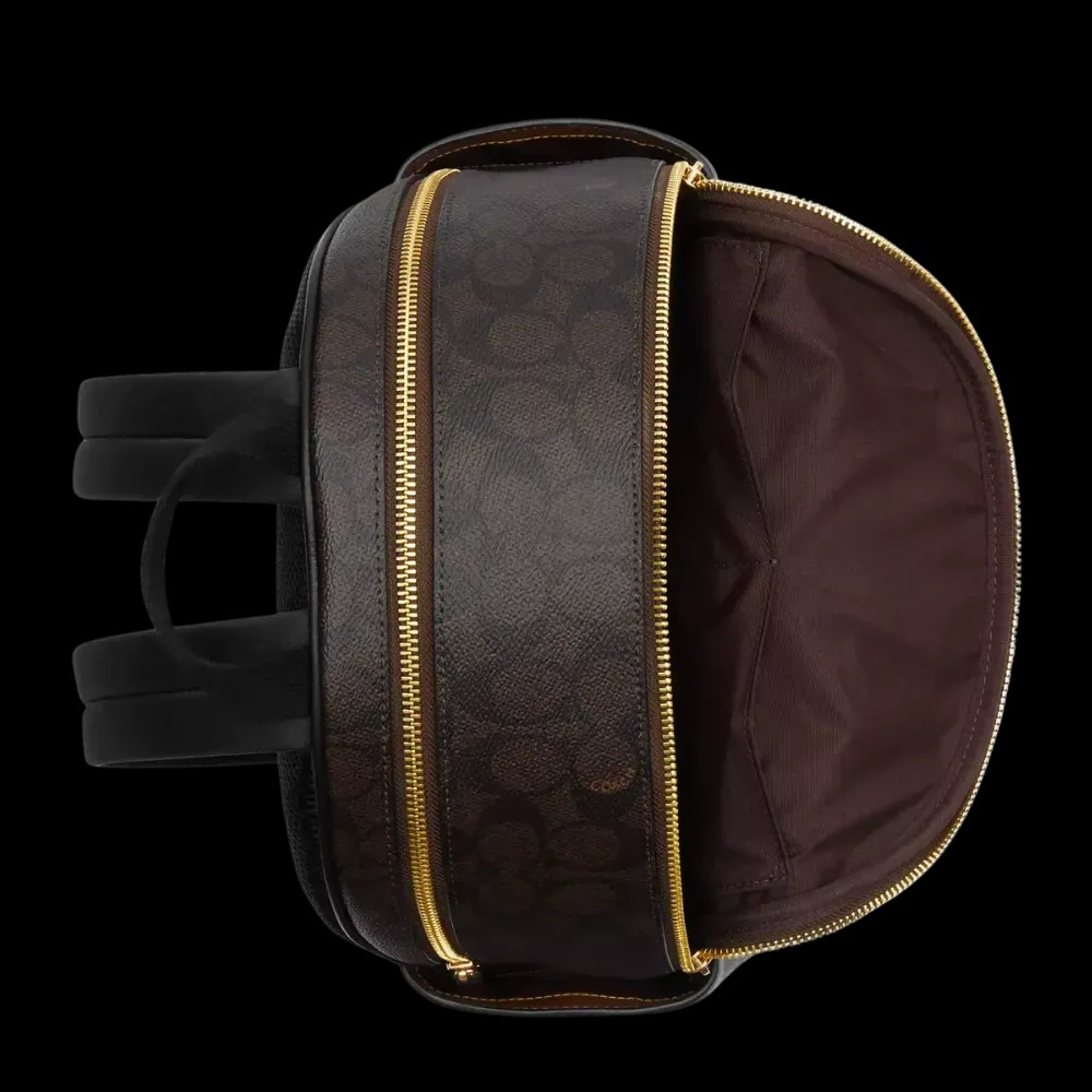 Coach Court Backpack In Signature Canvas Tan - HypeFly India View 5