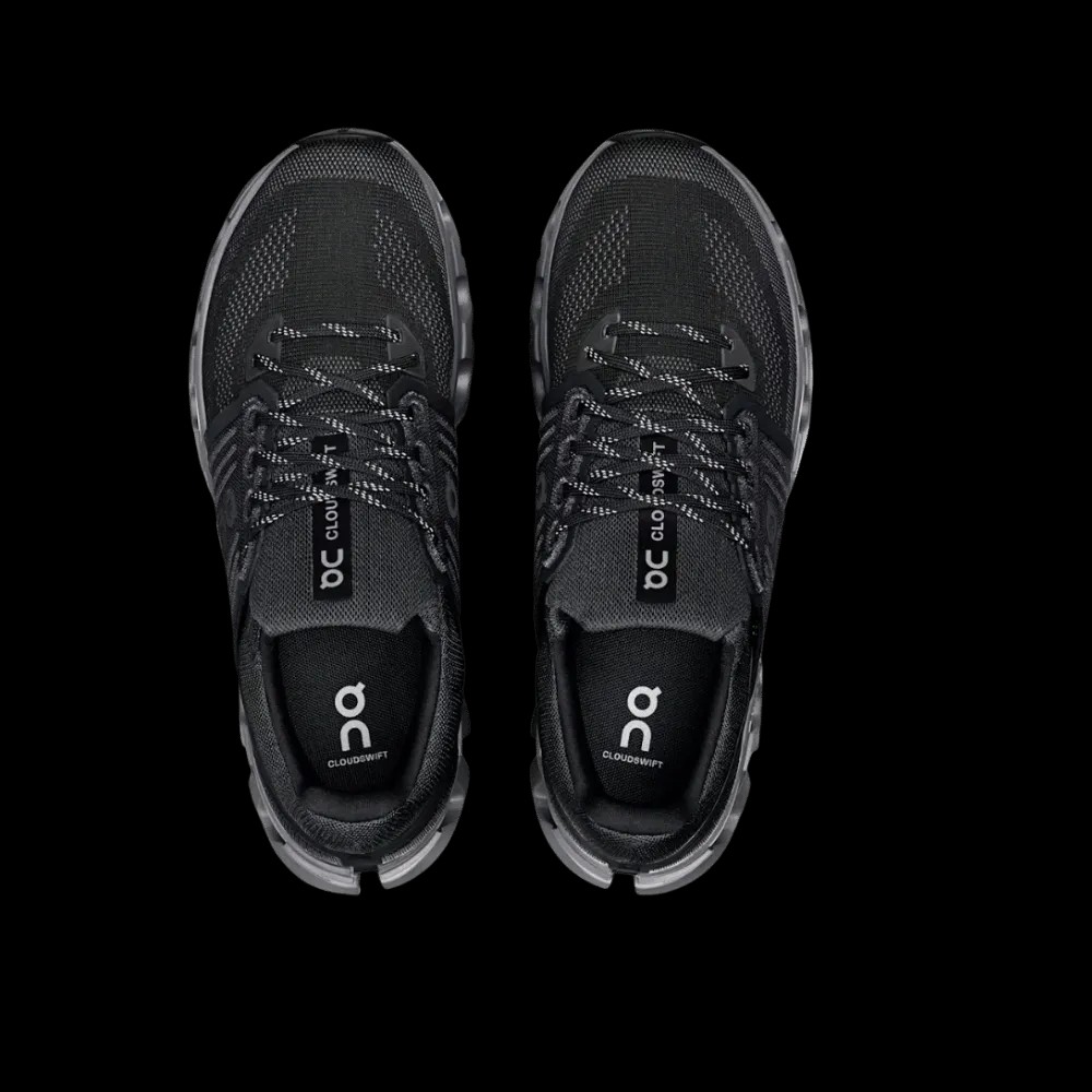On running Cloudswift 4 AD Black | Rock - HypeFly India View 4