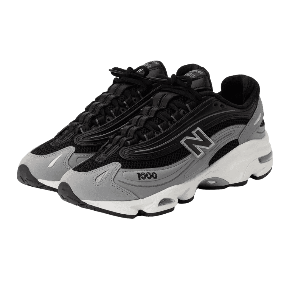 New Balance 1000 'Black Grey' - HypeFly India View 3