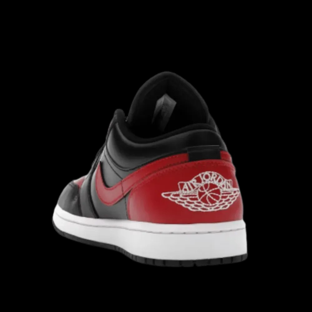 Air Jordan 1 Low 'Bred' - HypeFly India View 4