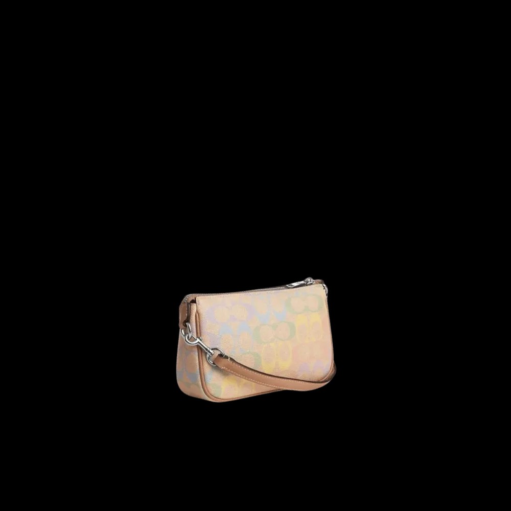 Coach Nolita 19 In Rainbow Signature Canvas Silver Sand Multi - HypeFly India View 2