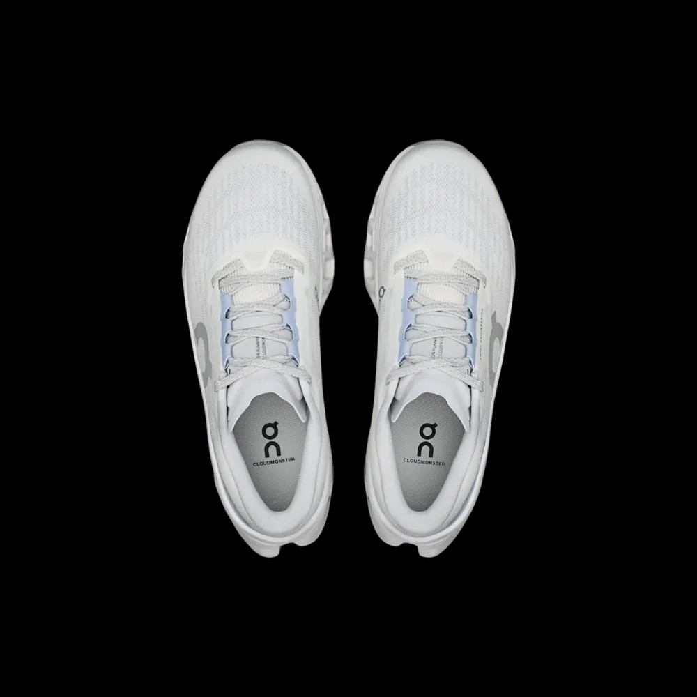 On Running Cloudmonster 3 White Frost - HypeFly India View 3