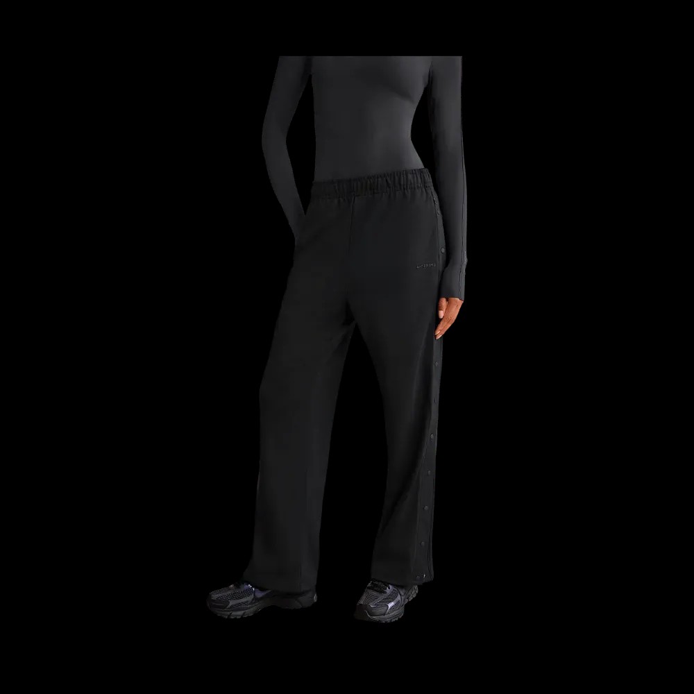 Nike X Skims Women's Side-Snap Pants Obsidian - HypeFly India View 2