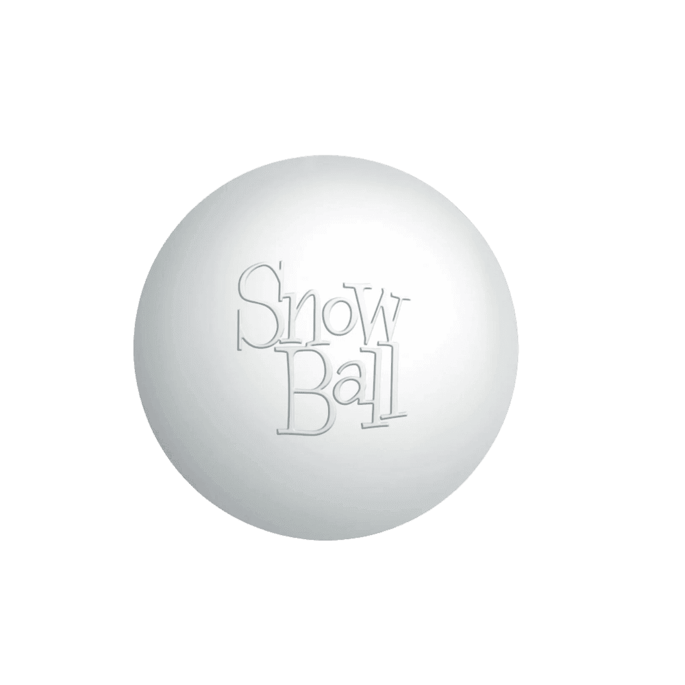 NeeDoh Snowball Crunch Squishy Fidget Toy White - HypeFly India View 3