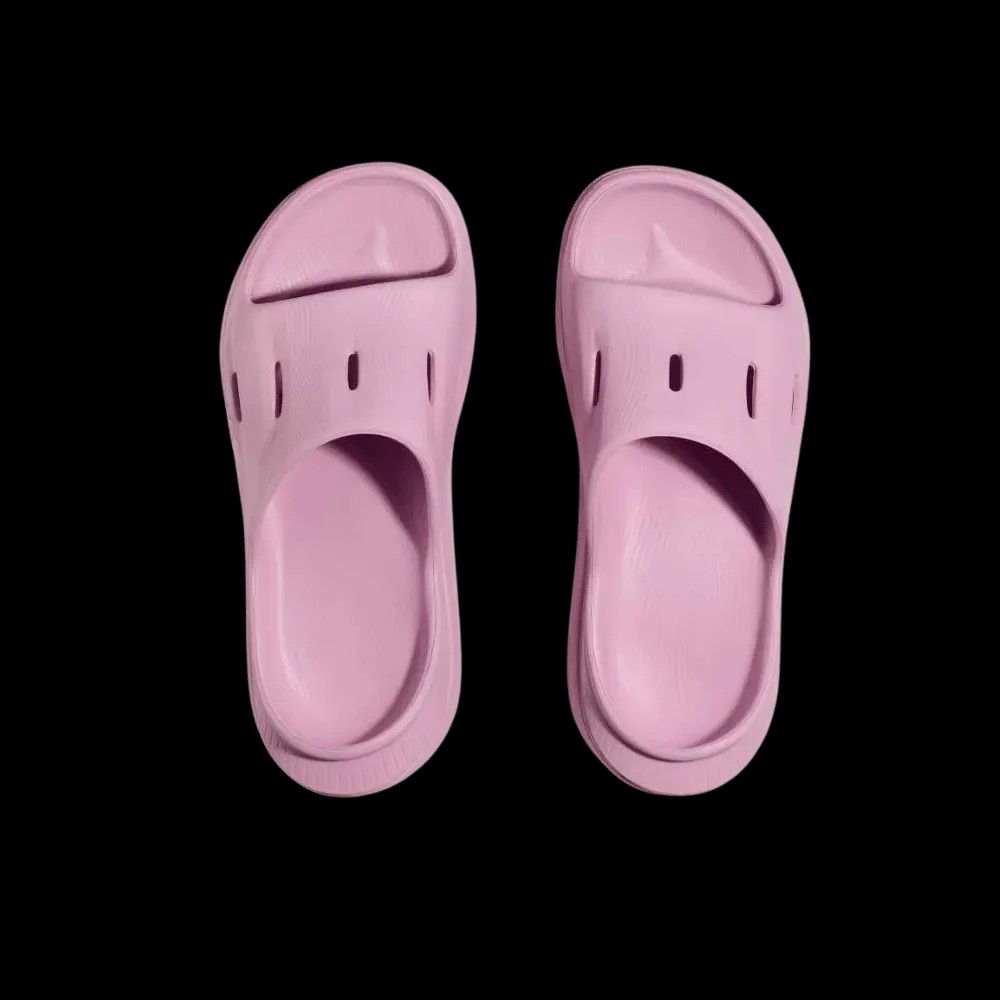 Hoka ORA Recovery Slide 3 "Pink twilight" - HypeFly India View 2