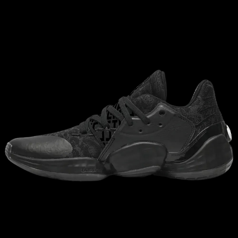 Adidas  Harden Vol. 4 'Core Black' - HypeFly India View 3