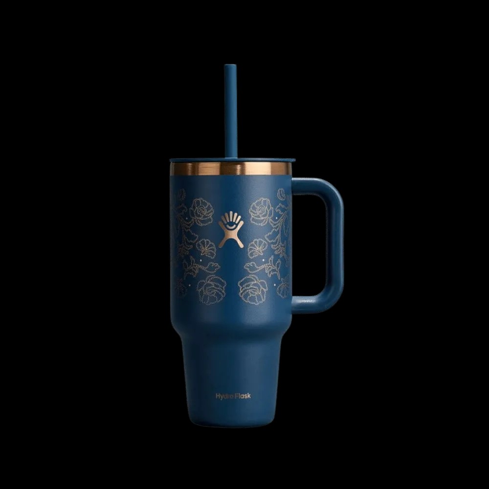 Hydro Flask 32 oz Travel Western Dark Blue - HypeFly India View 1