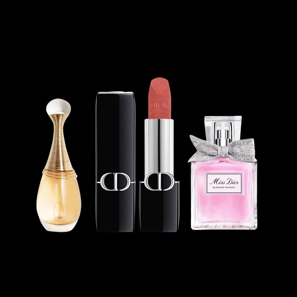 Dior "Rouge Dior" Perfume Makeup Set - HypeFly India View 4